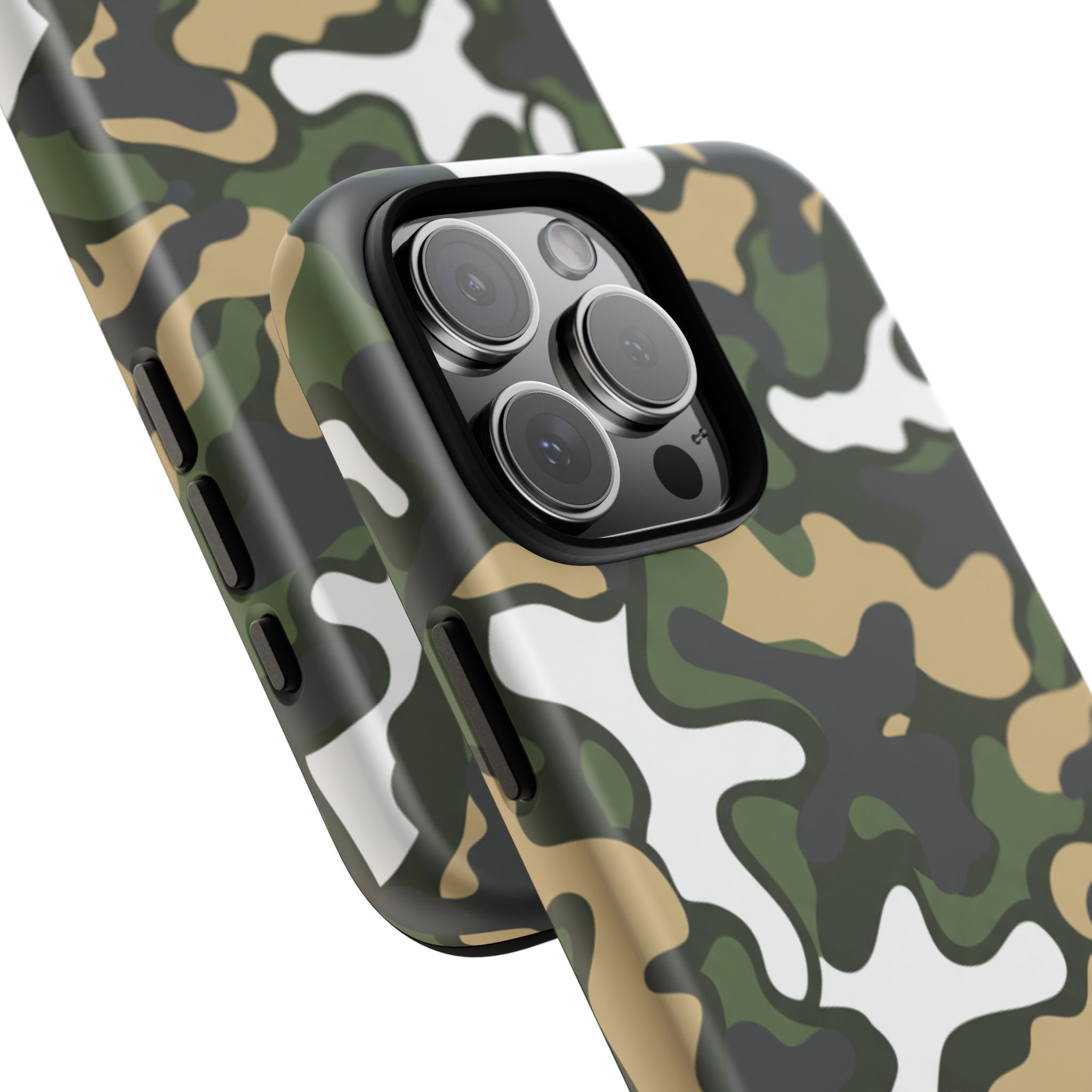 Camouflage Tough Phone Case — Military Camo Protective Cover