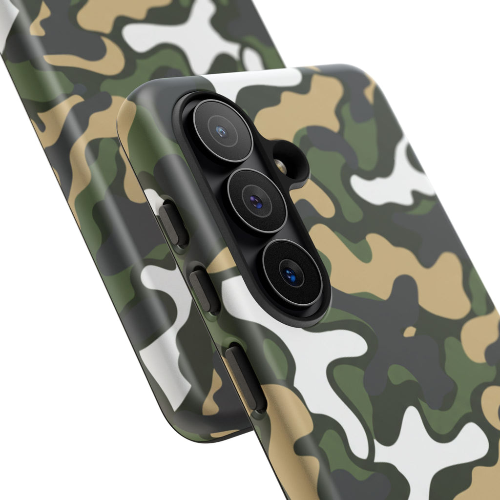 Camouflage Tough Phone Case — Military Camo Protective Cover