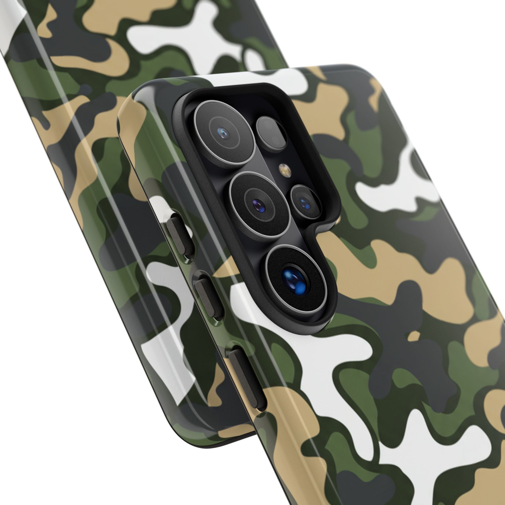 Camouflage Tough Phone Case — Military Camo Protective Cover