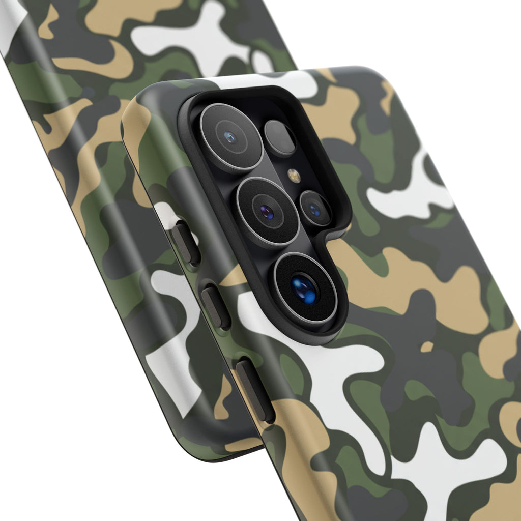 Camouflage Tough Phone Case — Military Camo Protective Cover