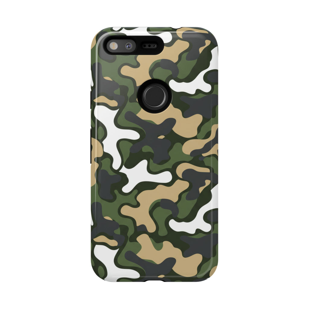 Camouflage Tough Phone Case — Military Camo Protective Cover