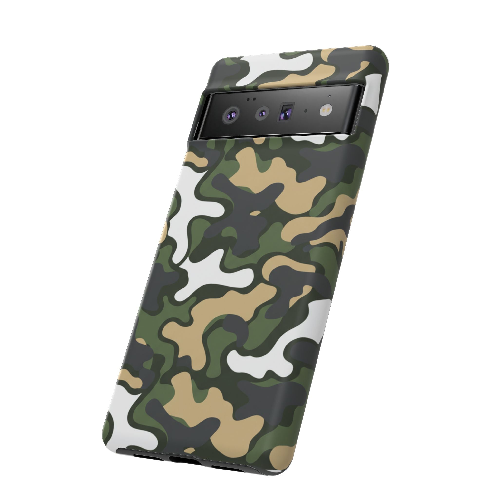 Camouflage Tough Phone Case — Military Camo Protective Cover