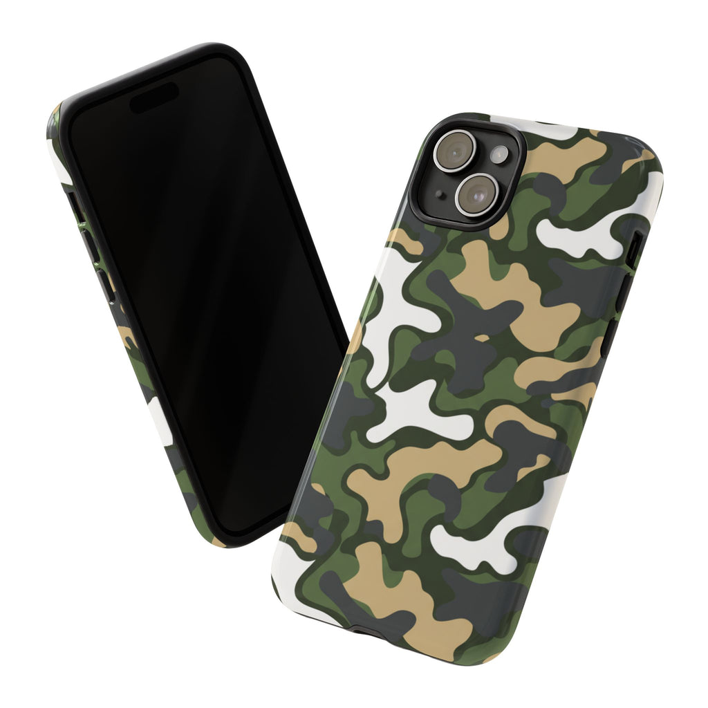 Camouflage Tough Phone Case — Military Camo Protective Cover