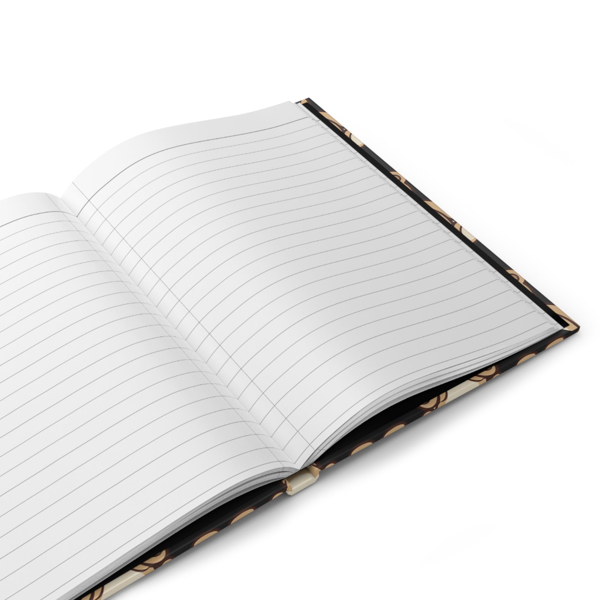 Teddy Bear Hardcover Journal — Cute Patterned Notebook for Kids & Gift