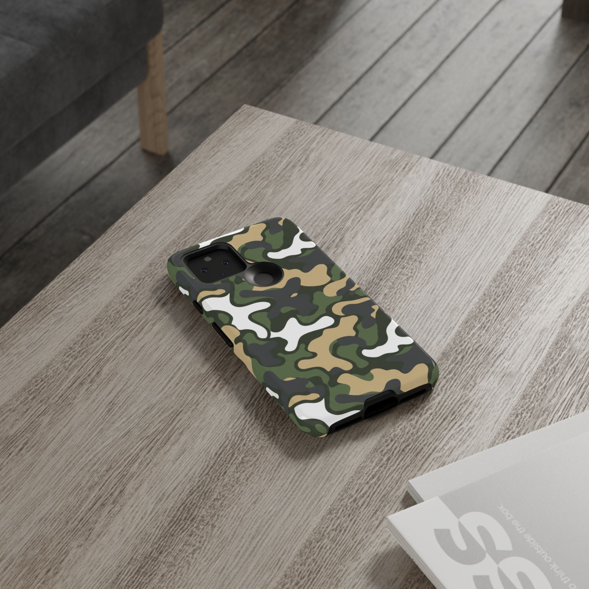Camouflage Tough Phone Case — Military Camo Protective Cover