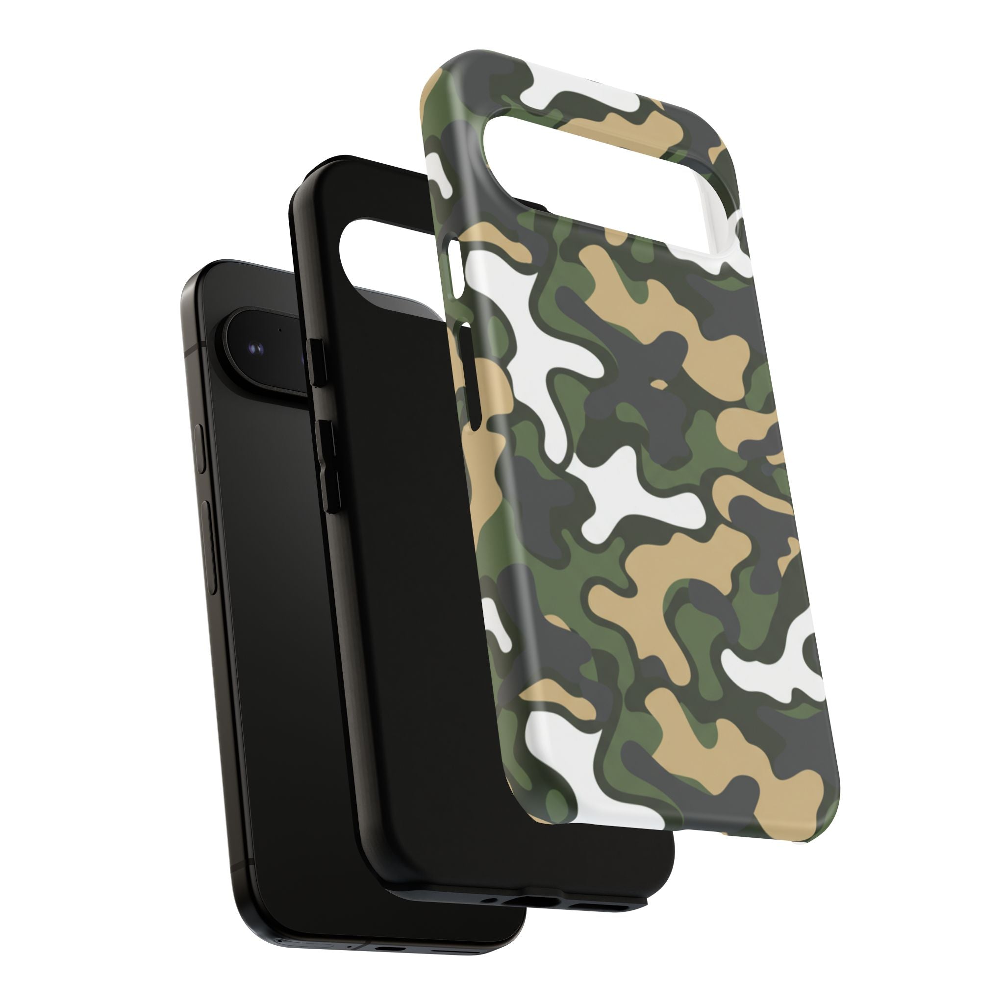 Camouflage Tough Phone Case — Military Camo Protective Cover