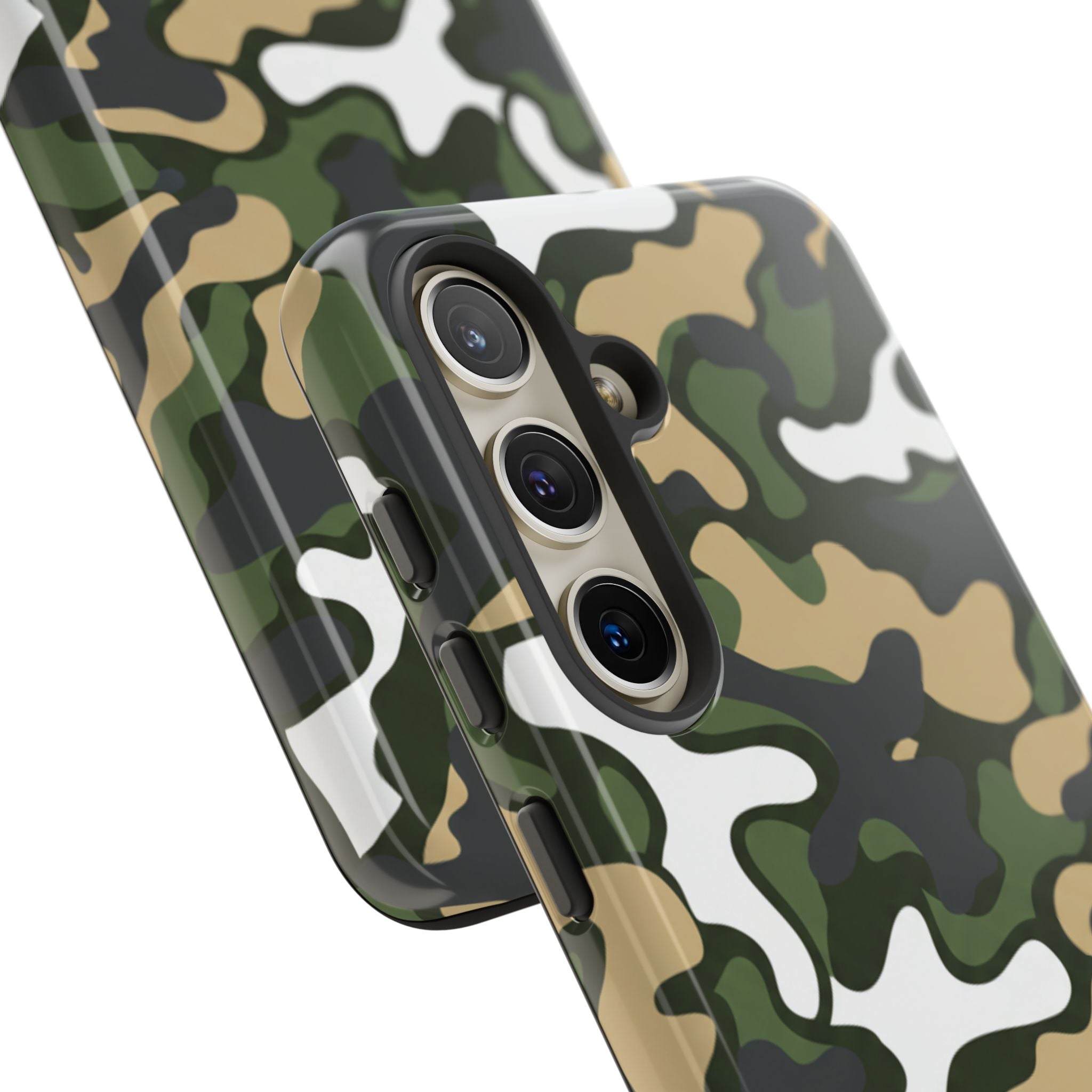Camouflage Tough Phone Case — Military Camo Protective Cover