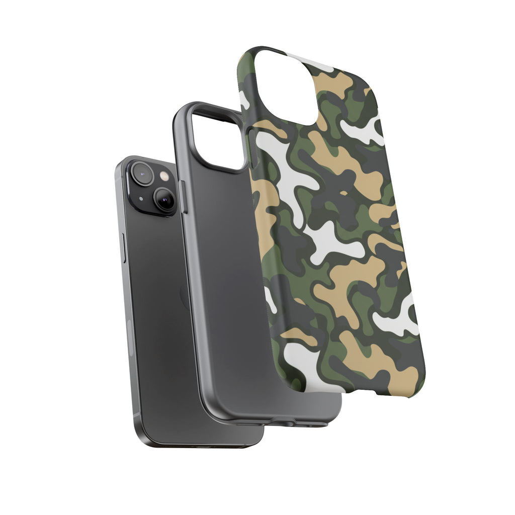 Camouflage Tough Phone Case — Military Camo Protective Cover