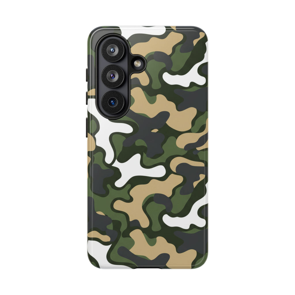 Camouflage Tough Phone Case — Military Camo Protective Cover