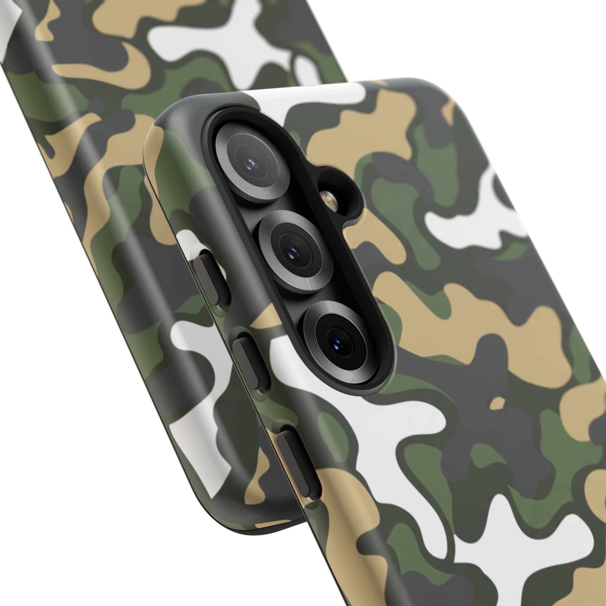 Camouflage Tough Phone Case — Military Camo Protective Cover