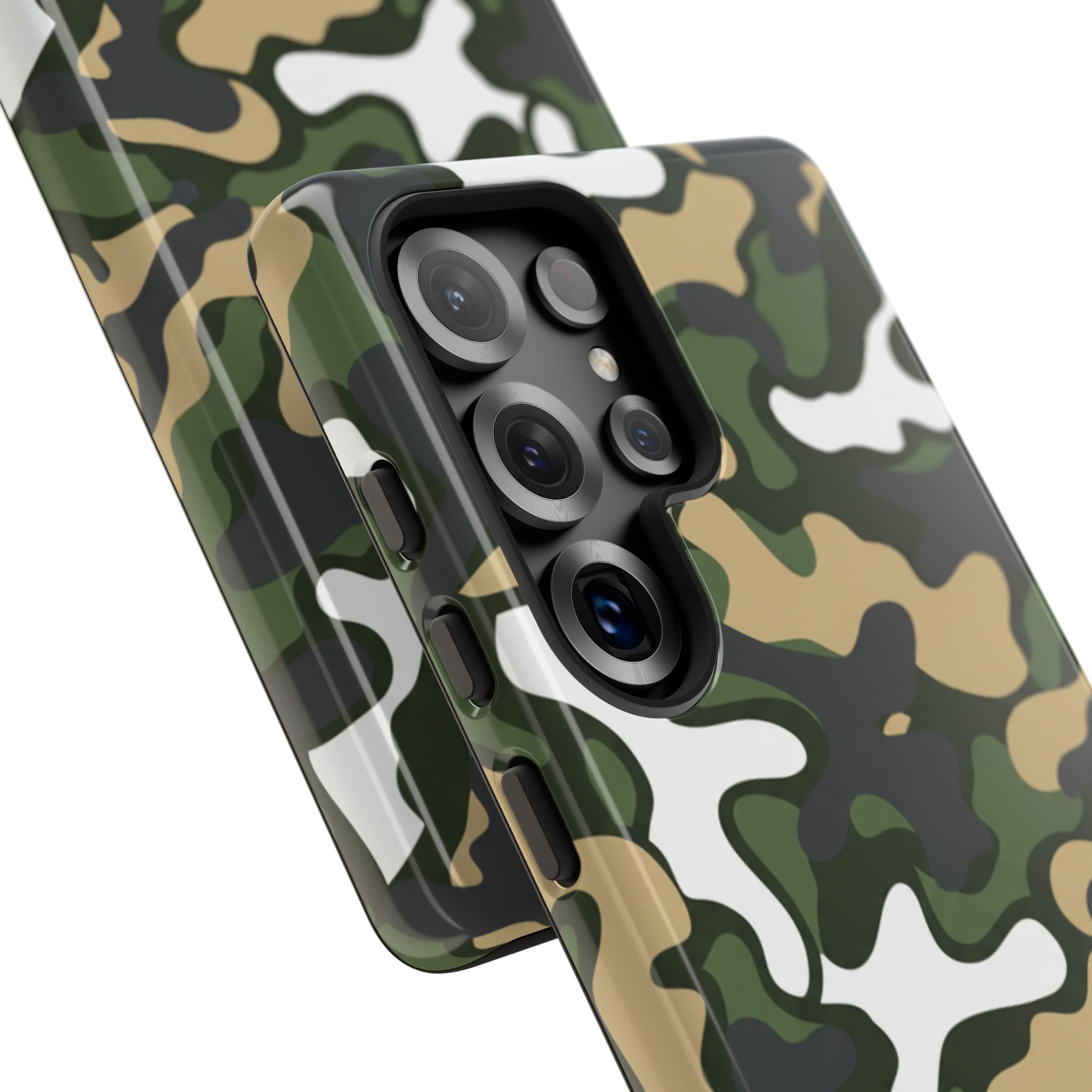 Camouflage Tough Phone Case — Military Camo Protective Cover