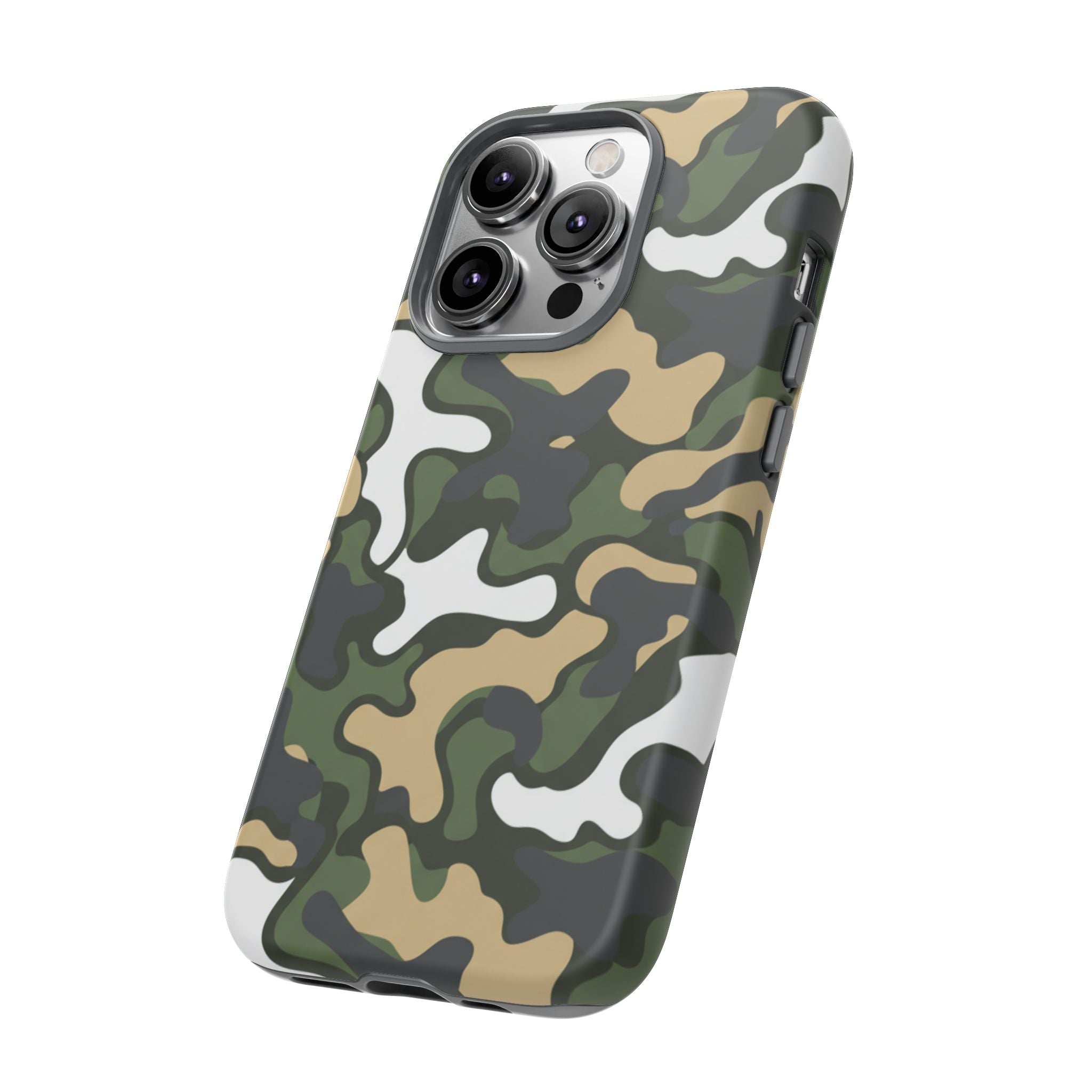 Camouflage Tough Phone Case — Military Camo Protective Cover