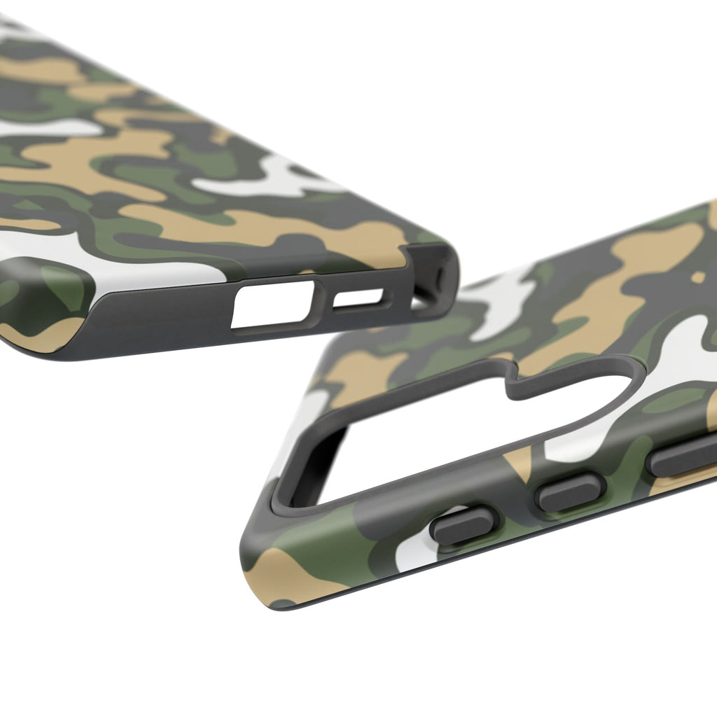 Camouflage Tough Phone Case — Military Camo Protective Cover
