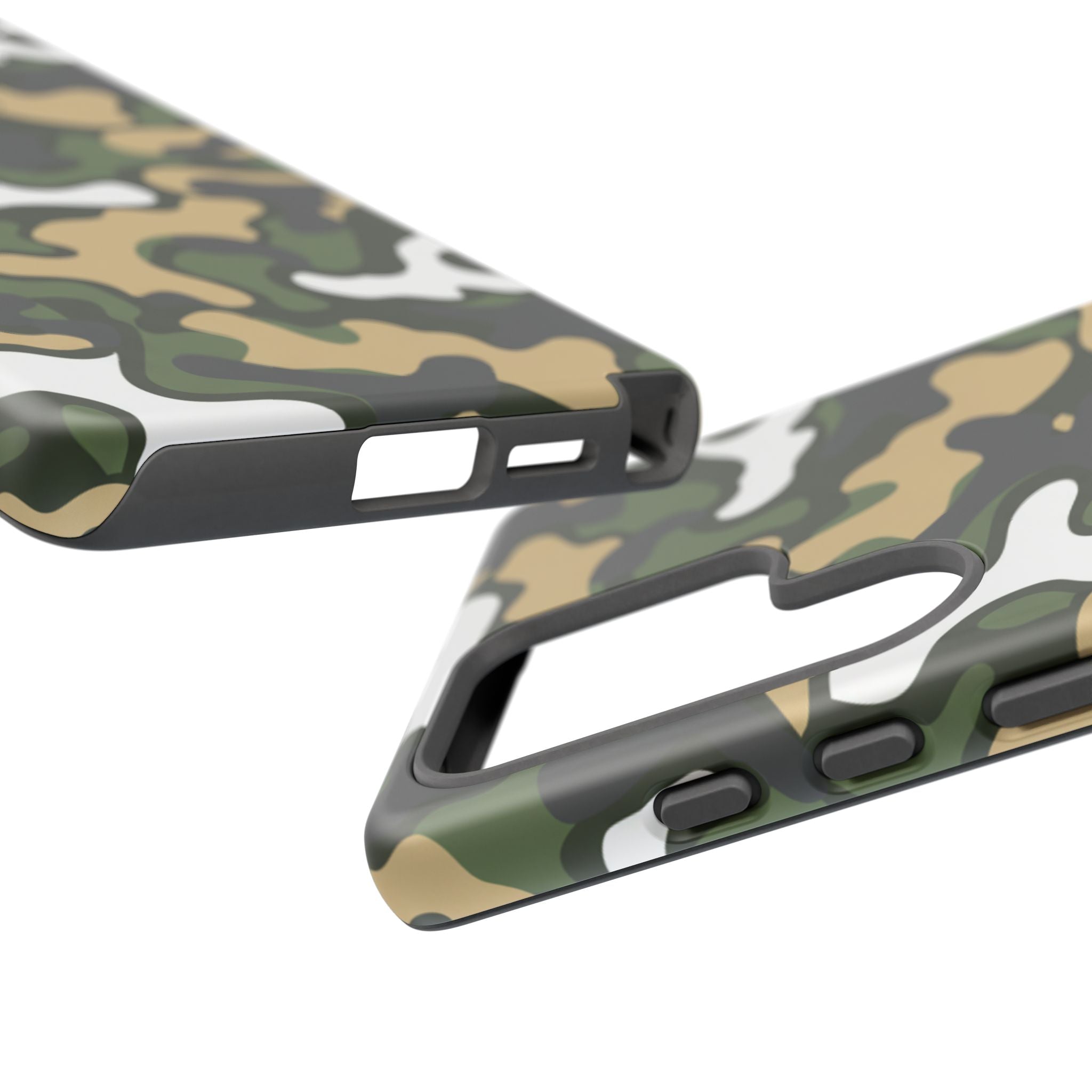 Camouflage Tough Phone Case — Military Camo Protective Cover