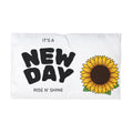 Microfiber Pillowcase — "It's a New Day, Rise N' Shine" Sunflower Design