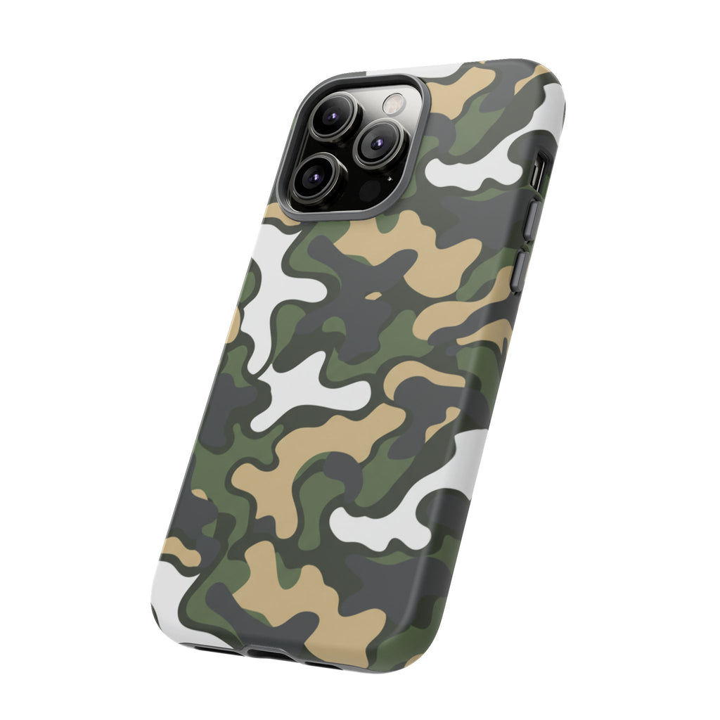 Camouflage Tough Phone Case — Military Camo Protective Cover