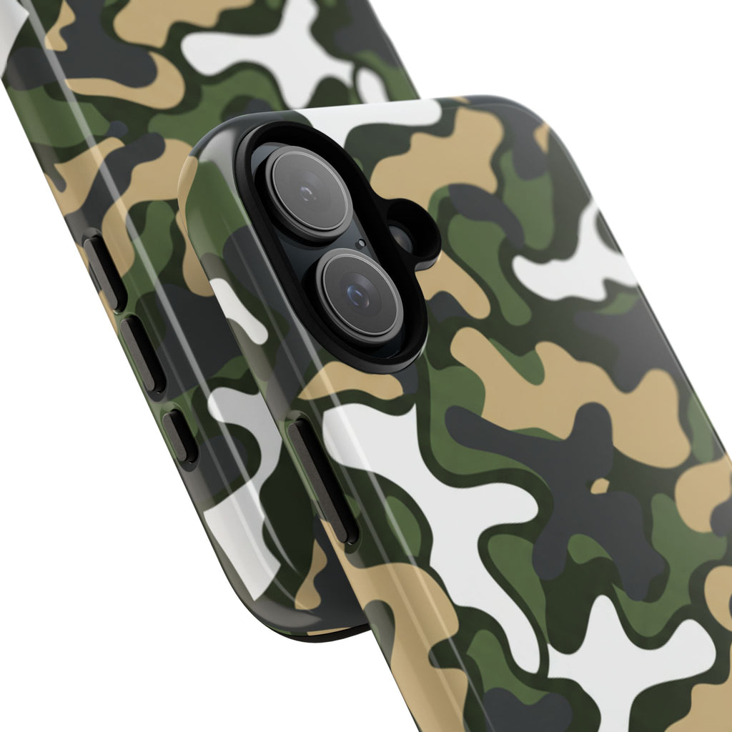 Camouflage Tough Phone Case — Military Camo Protective Cover
