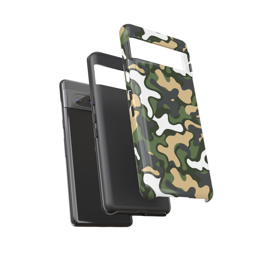 Camouflage Tough Phone Case — Military Camo Protective Cover