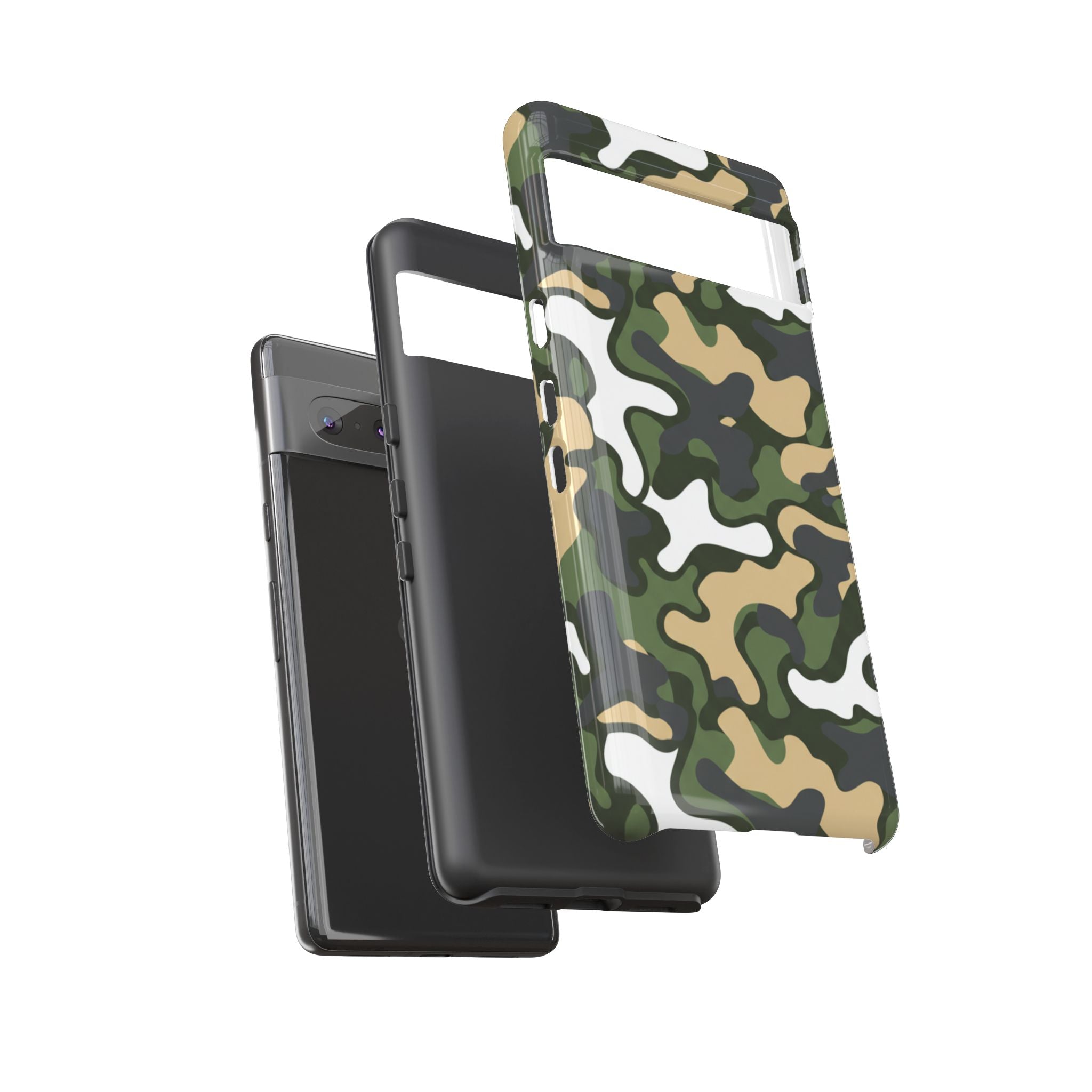 Camouflage Tough Phone Case — Military Camo Protective Cover