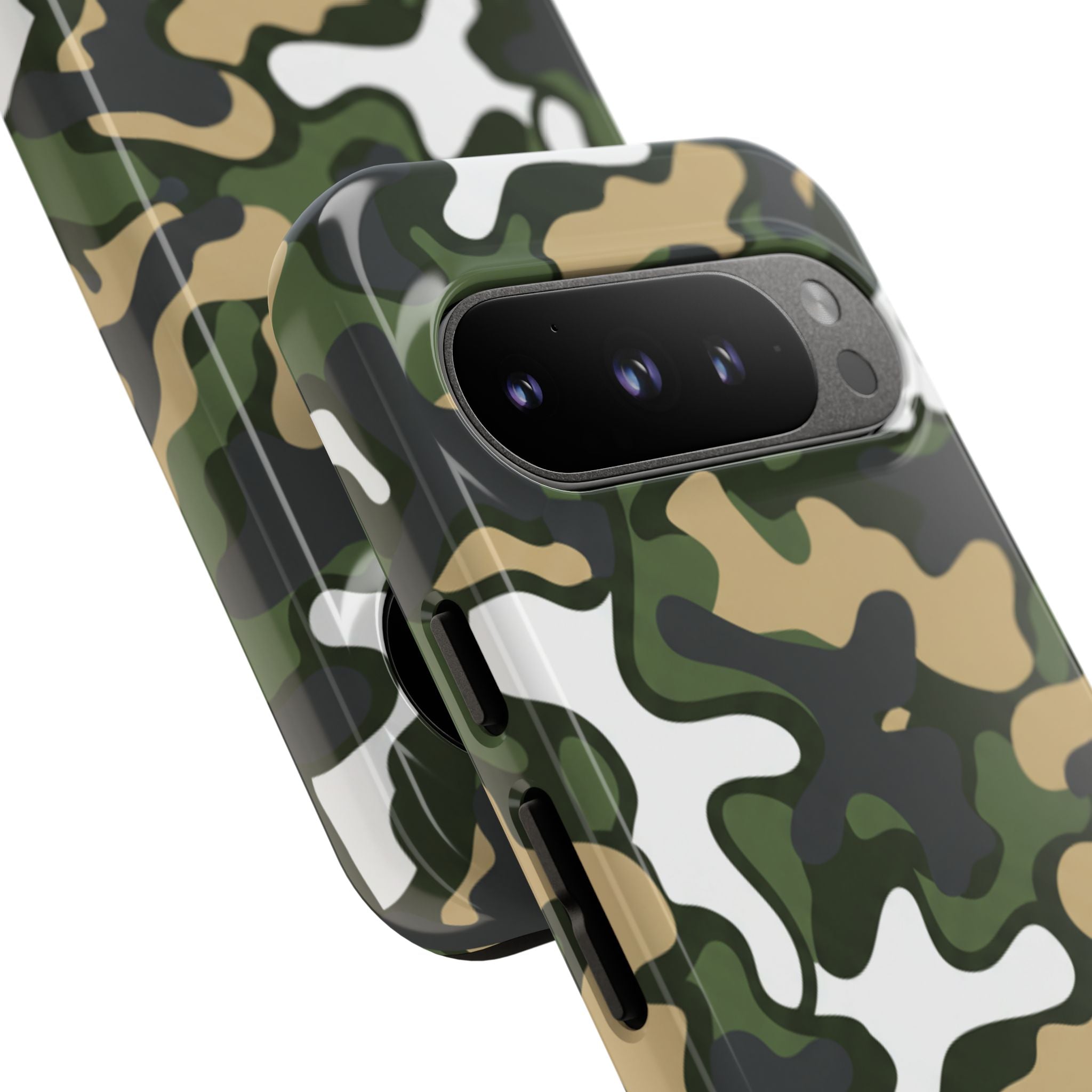 Camouflage Tough Phone Case — Military Camo Protective Cover