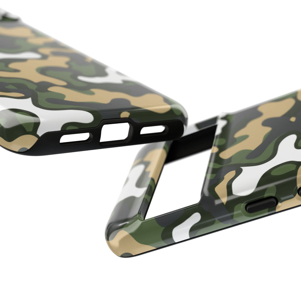 Camouflage Tough Phone Case — Military Camo Protective Cover