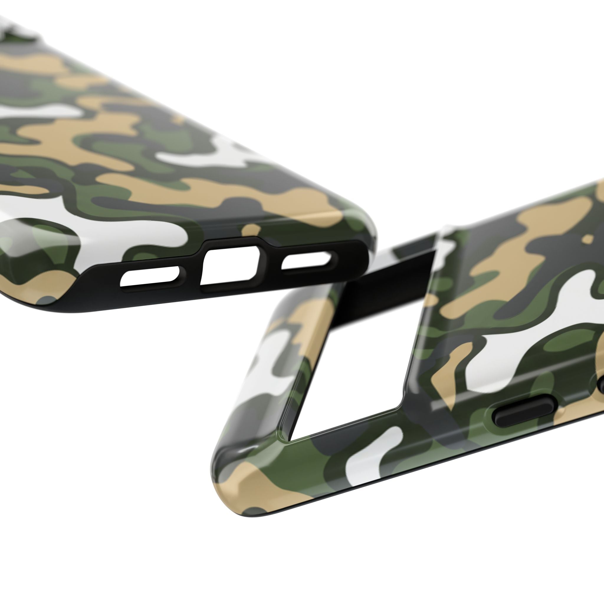 Camouflage Tough Phone Case — Military Camo Protective Cover