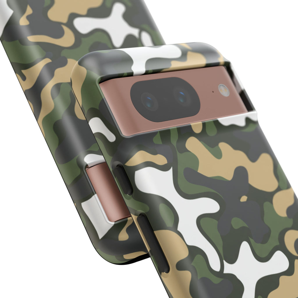 Camouflage Tough Phone Case — Military Camo Protective Cover