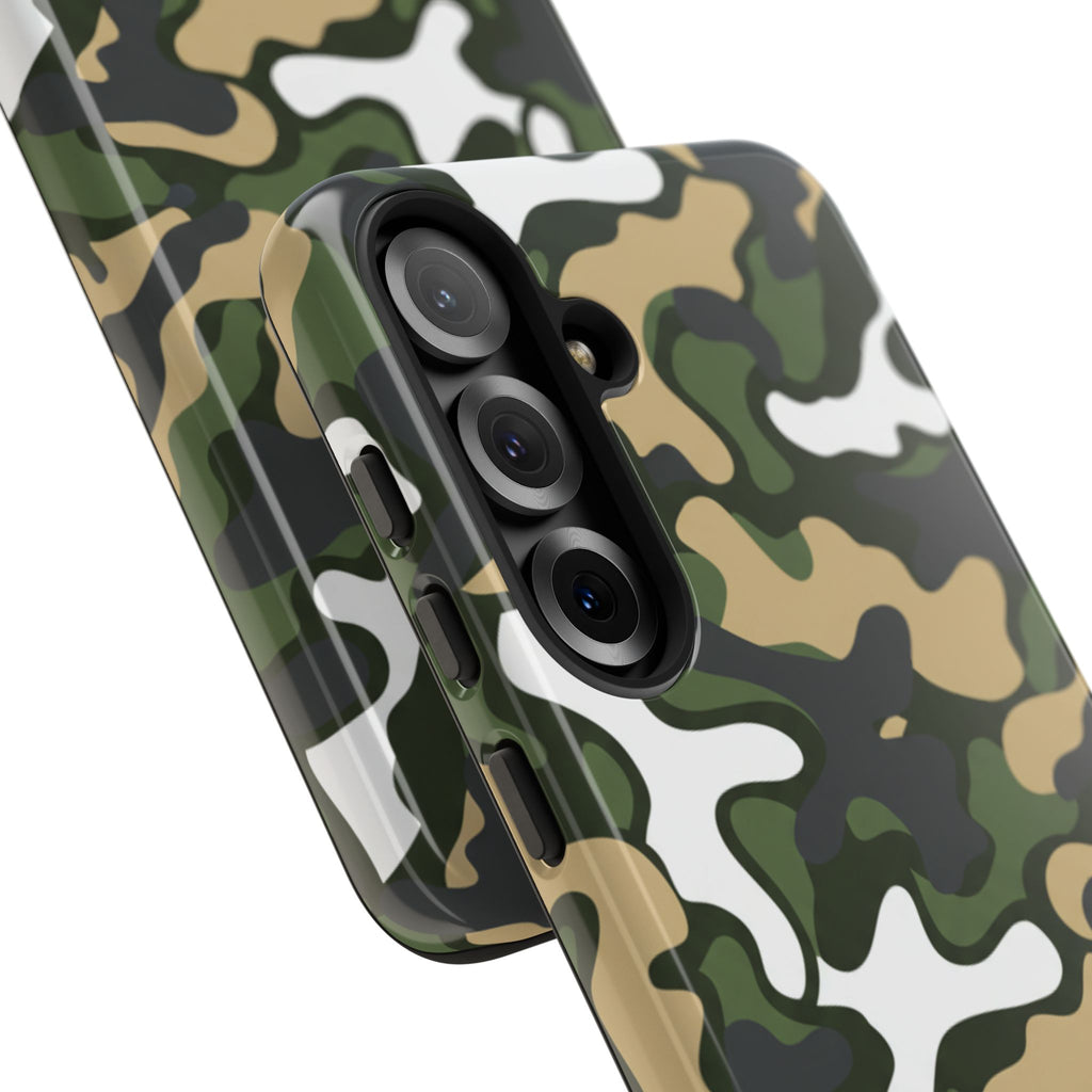 Camouflage Tough Phone Case — Military Camo Protective Cover