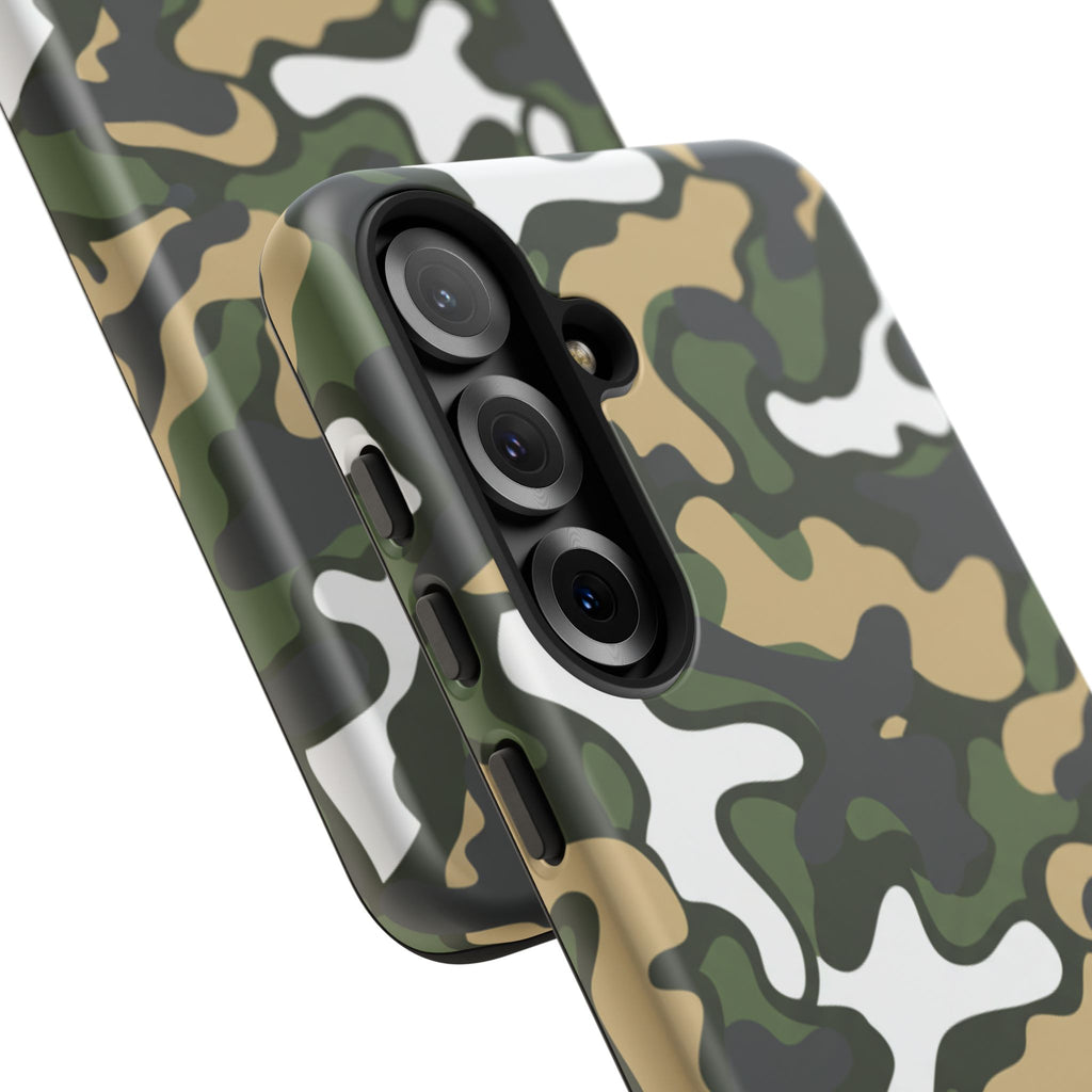 Camouflage Tough Phone Case — Military Camo Protective Cover
