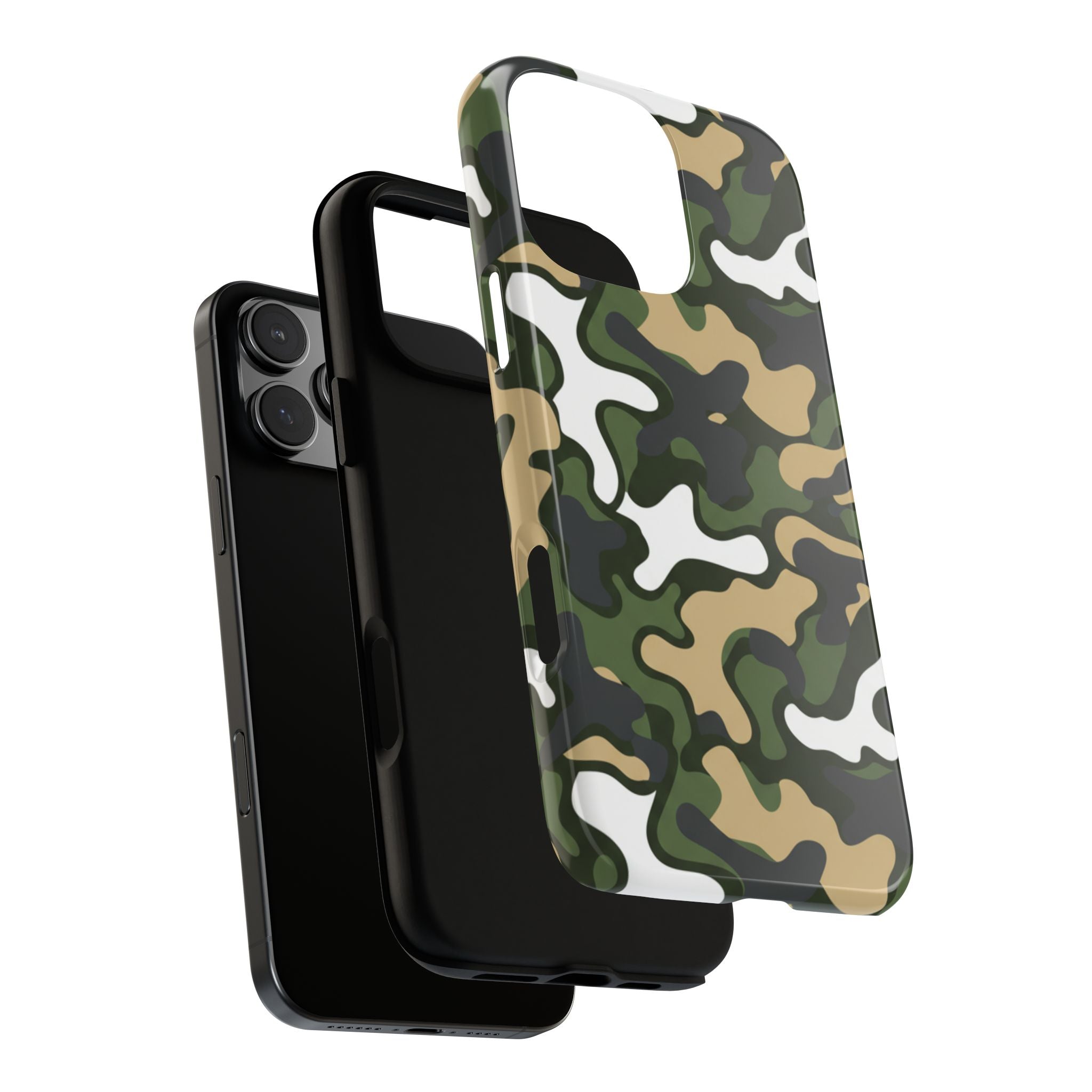 Camouflage Tough Phone Case — Military Camo Protective Cover