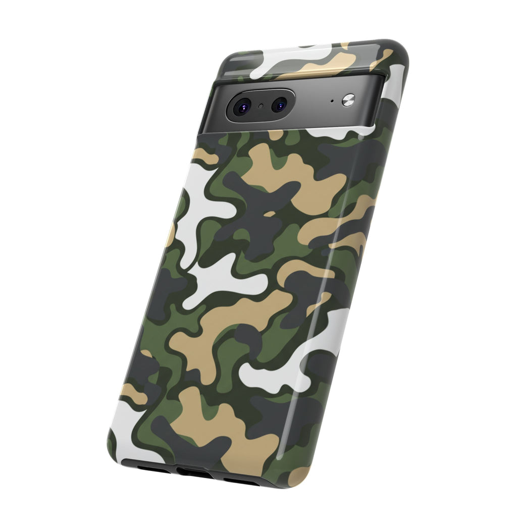 Camouflage Tough Phone Case — Military Camo Protective Cover