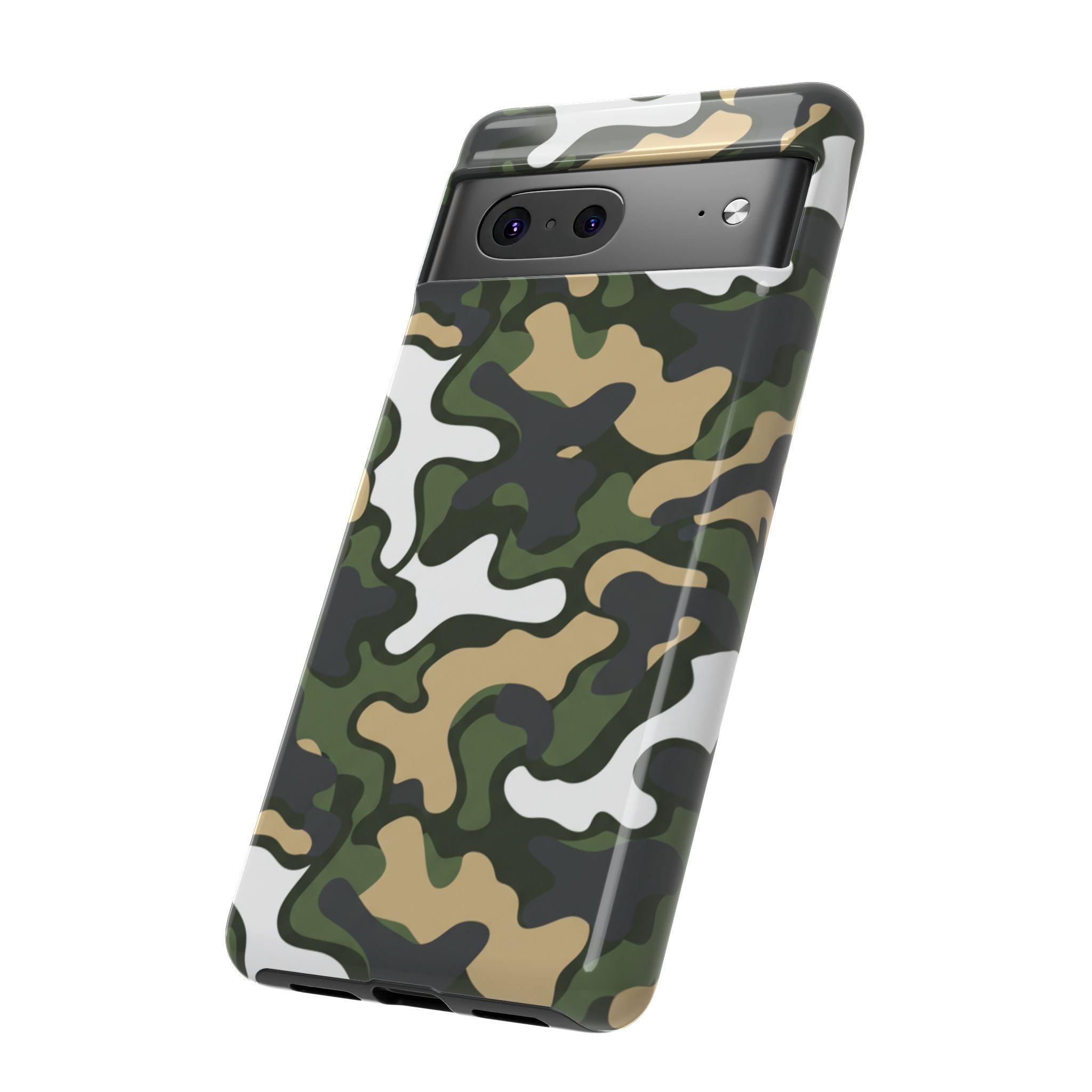 Camouflage Tough Phone Case — Military Camo Protective Cover