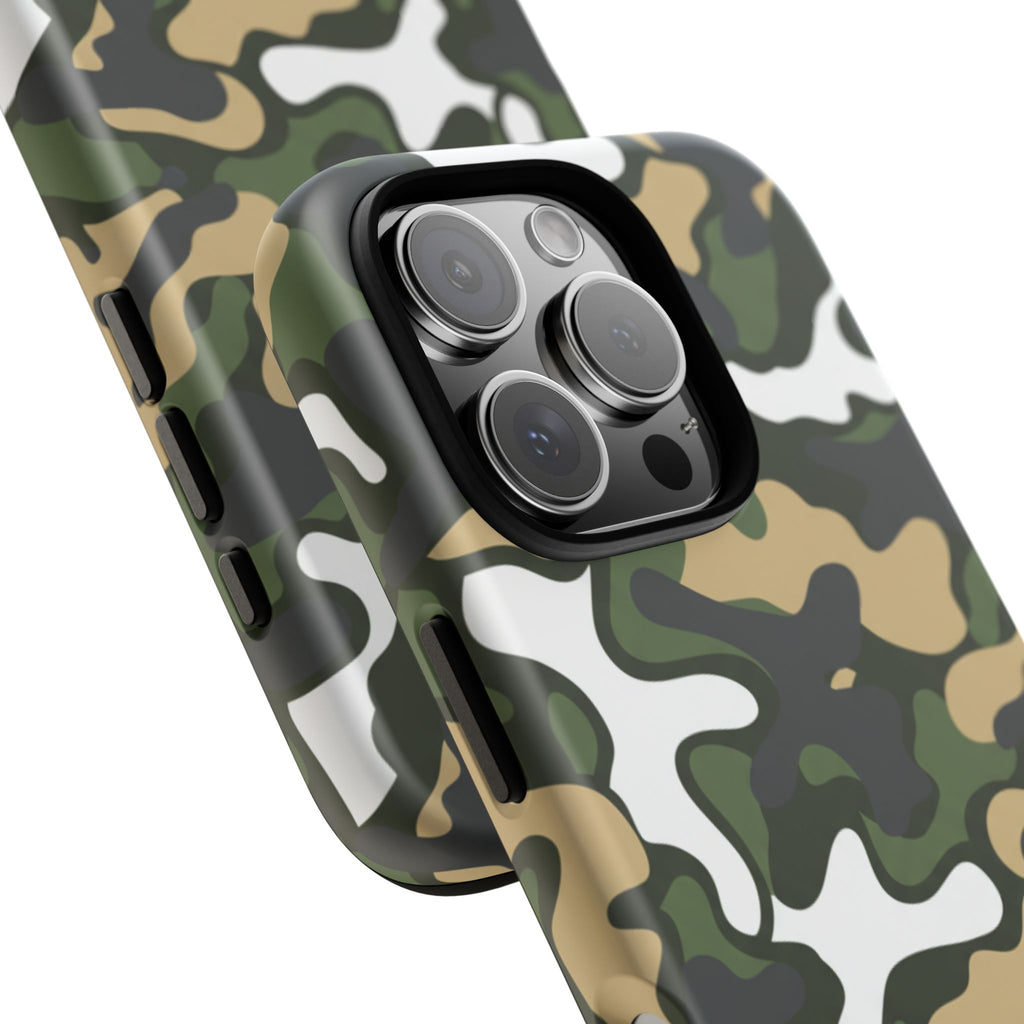 Camouflage Tough Phone Case — Military Camo Protective Cover