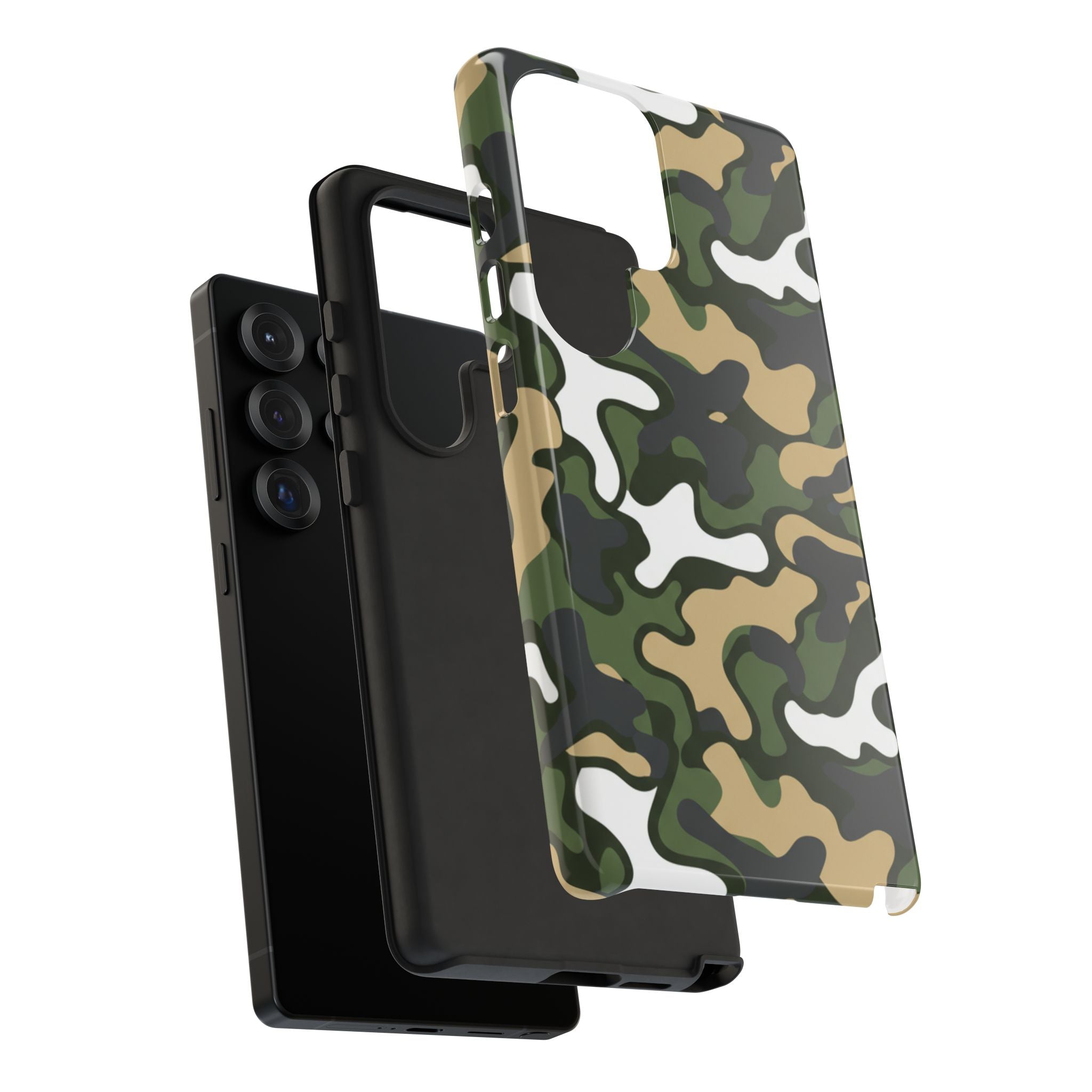 Camouflage Tough Phone Case — Military Camo Protective Cover