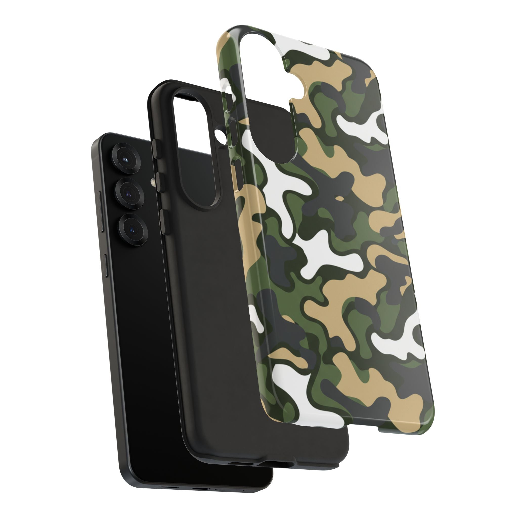 Camouflage Tough Phone Case — Military Camo Protective Cover
