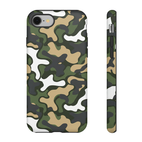 Camouflage Tough Phone Case — Military Camo Protective Cover