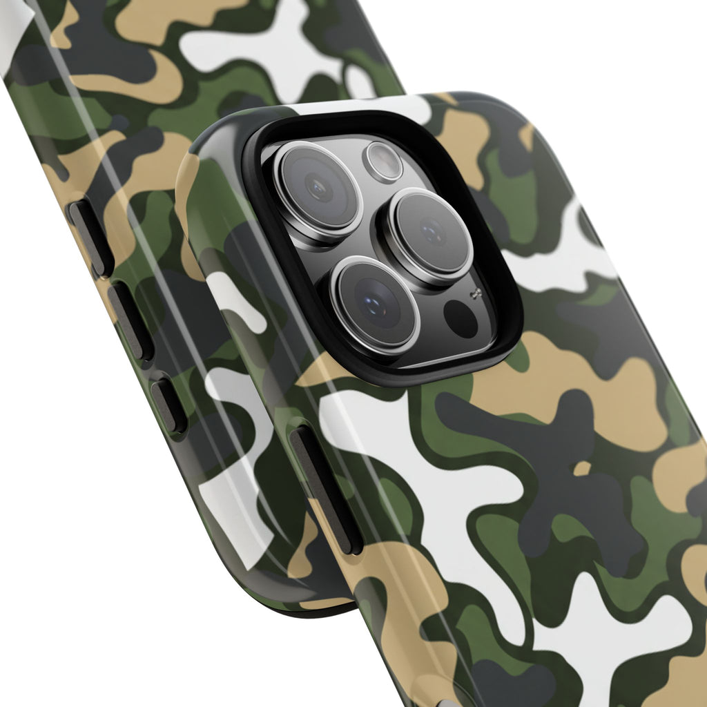 Camouflage Tough Phone Case — Military Camo Protective Cover