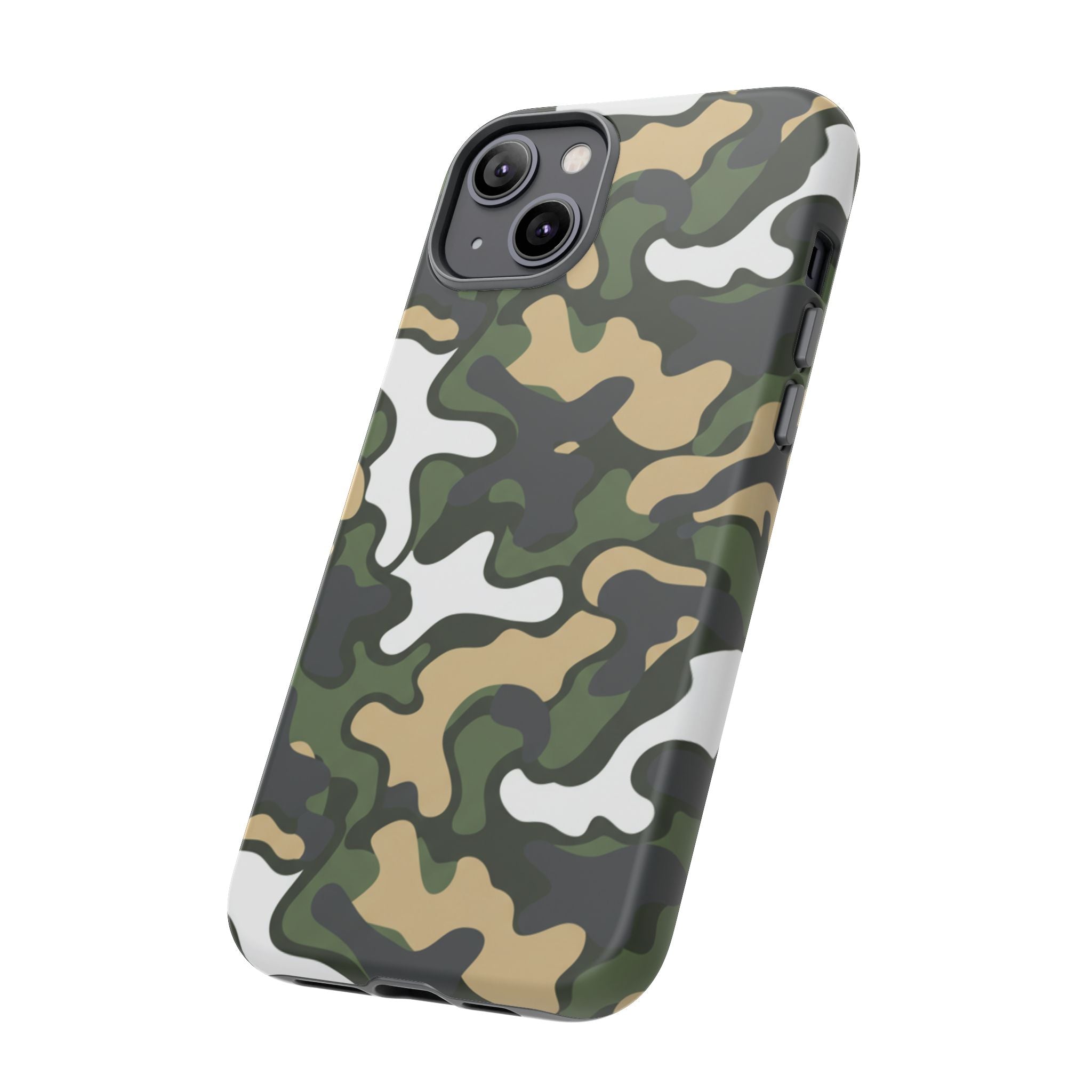Camouflage Tough Phone Case — Military Camo Protective Cover