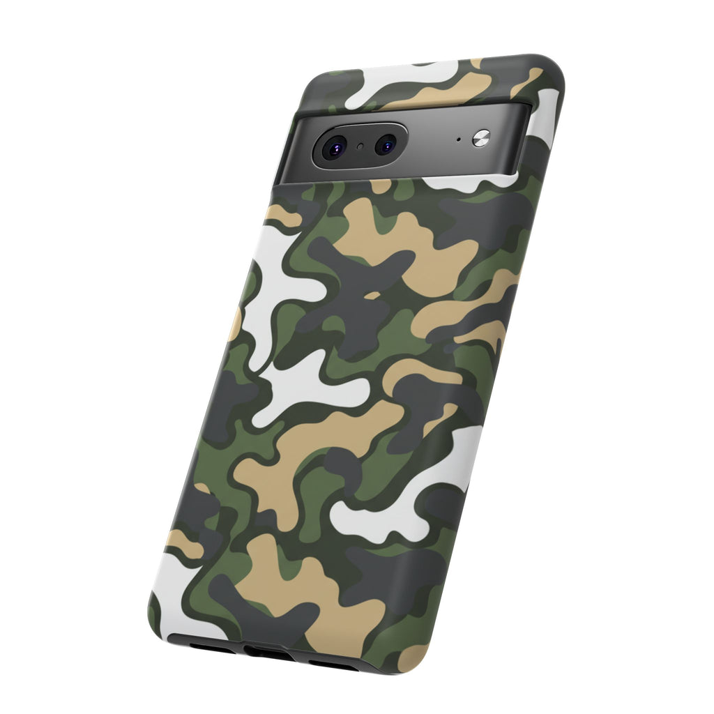 Camouflage Tough Phone Case — Military Camo Protective Cover
