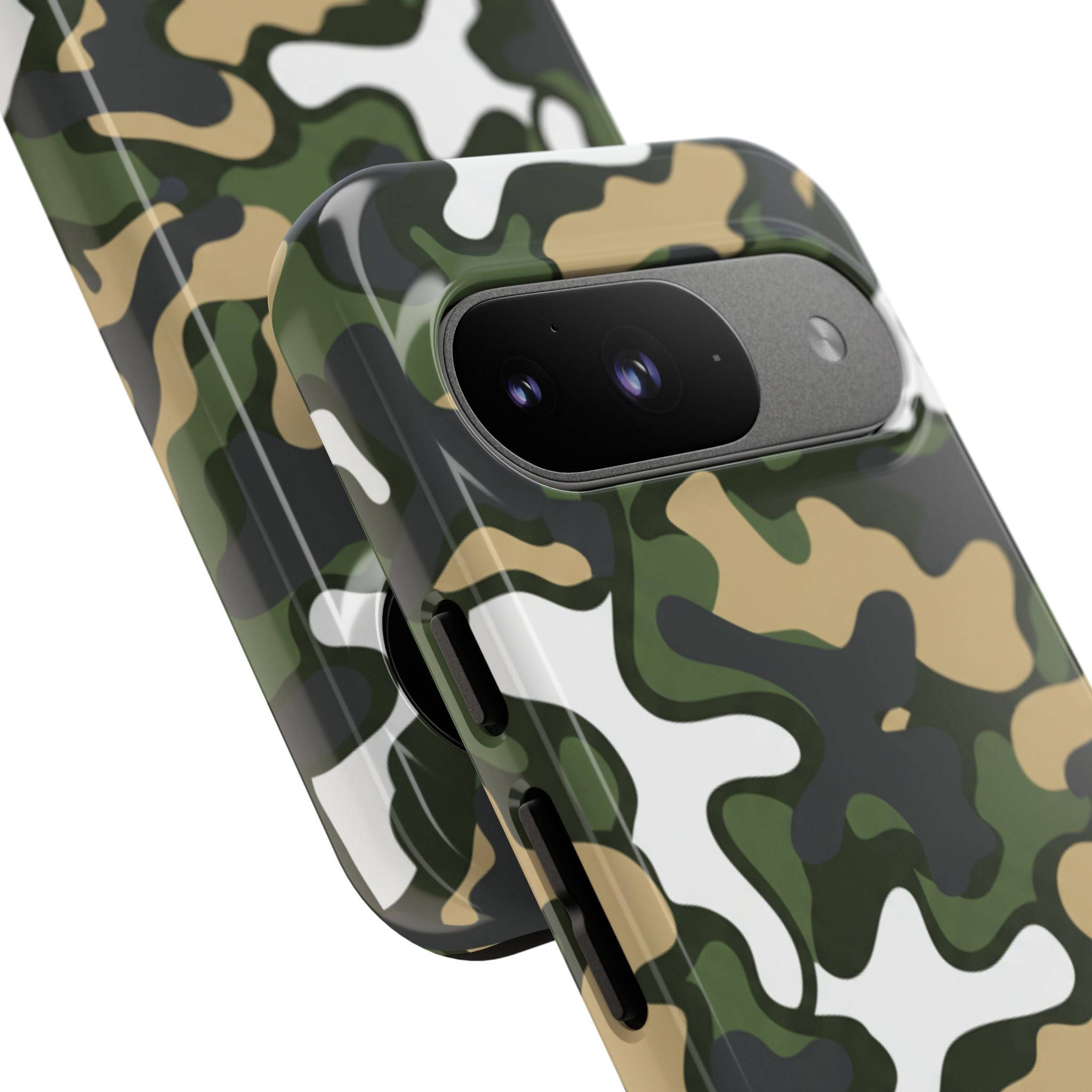 Camouflage Tough Phone Case — Military Camo Protective Cover