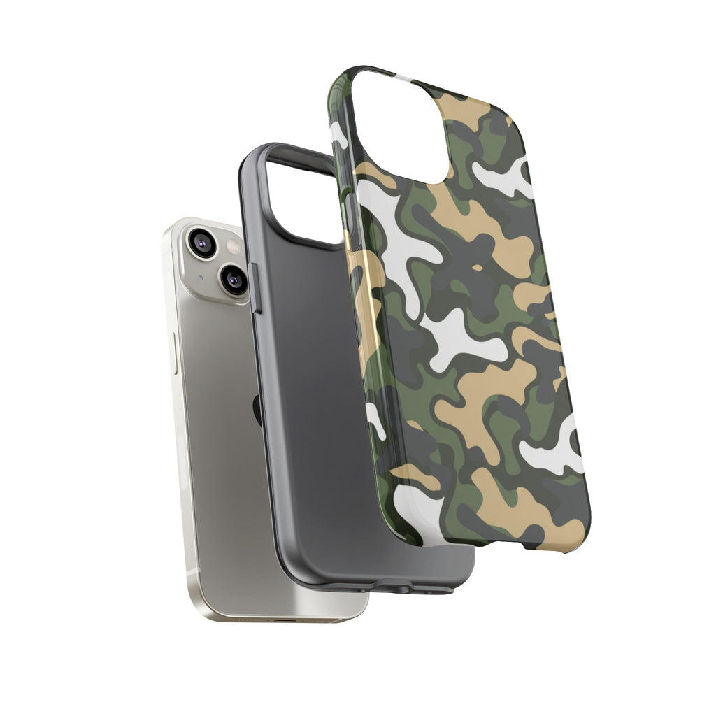 Camouflage Tough Phone Case — Military Camo Protective Cover