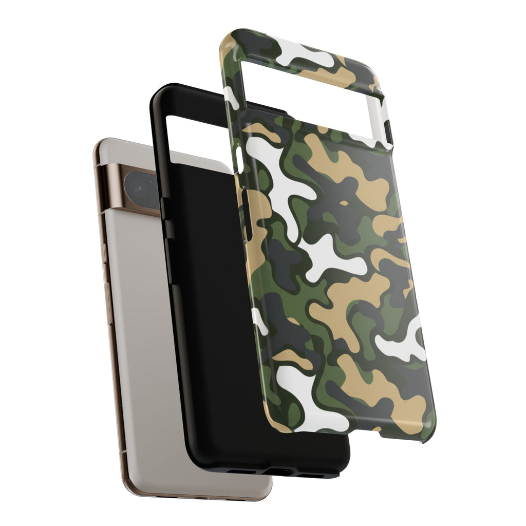 Camouflage Tough Phone Case — Military Camo Protective Cover
