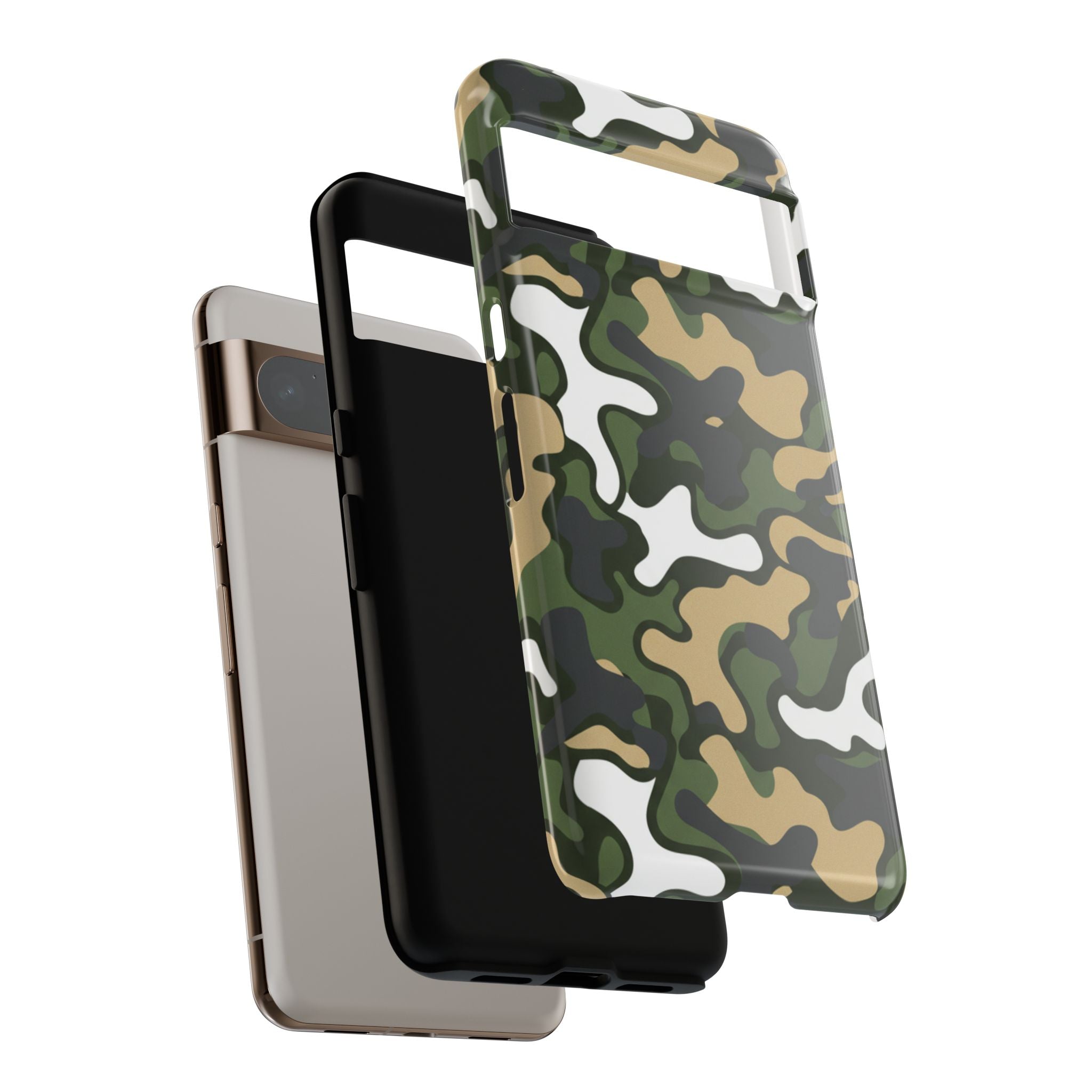 Camouflage Tough Phone Case — Military Camo Protective Cover