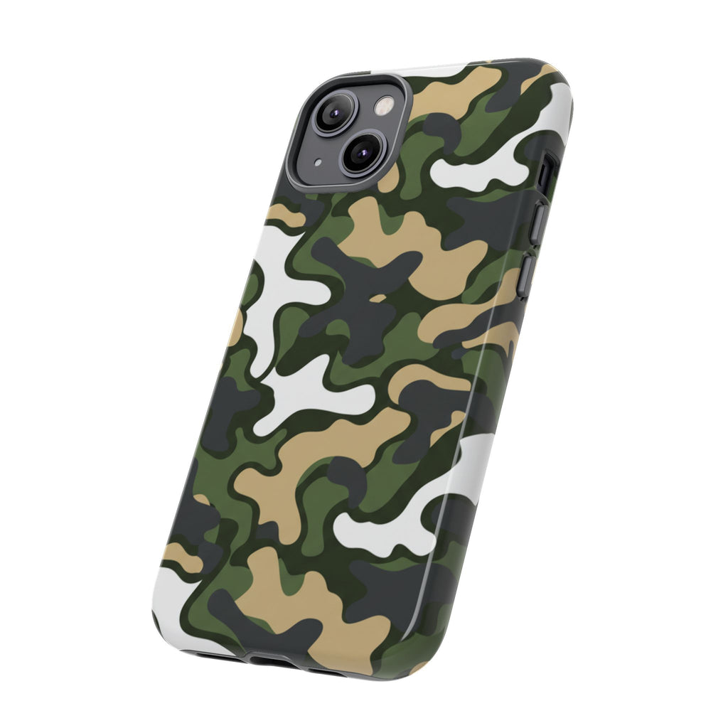 Camouflage Tough Phone Case — Military Camo Protective Cover