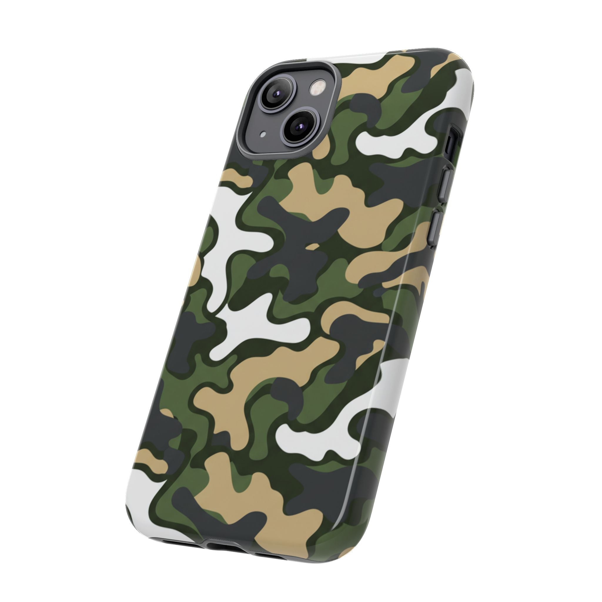 Camouflage Tough Phone Case — Military Camo Protective Cover