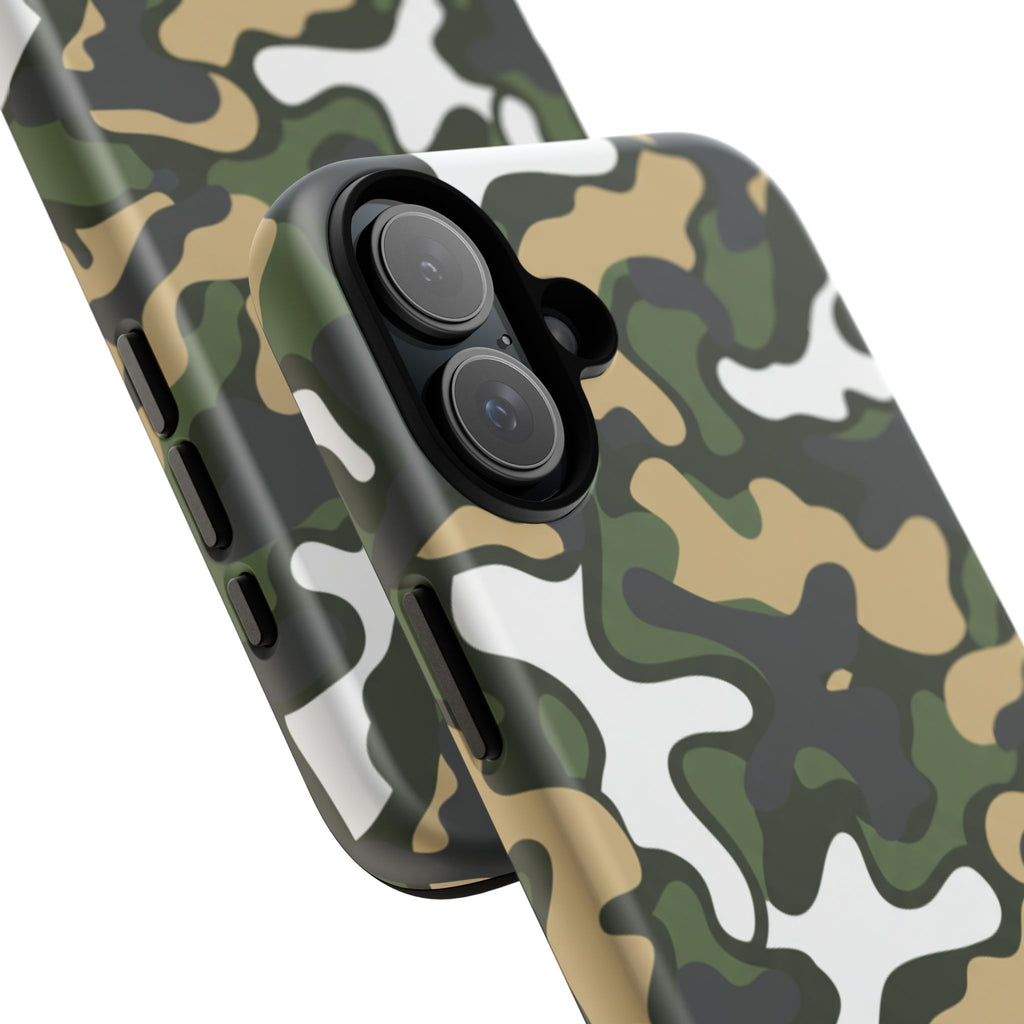 Camouflage Tough Phone Case — Military Camo Protective Cover