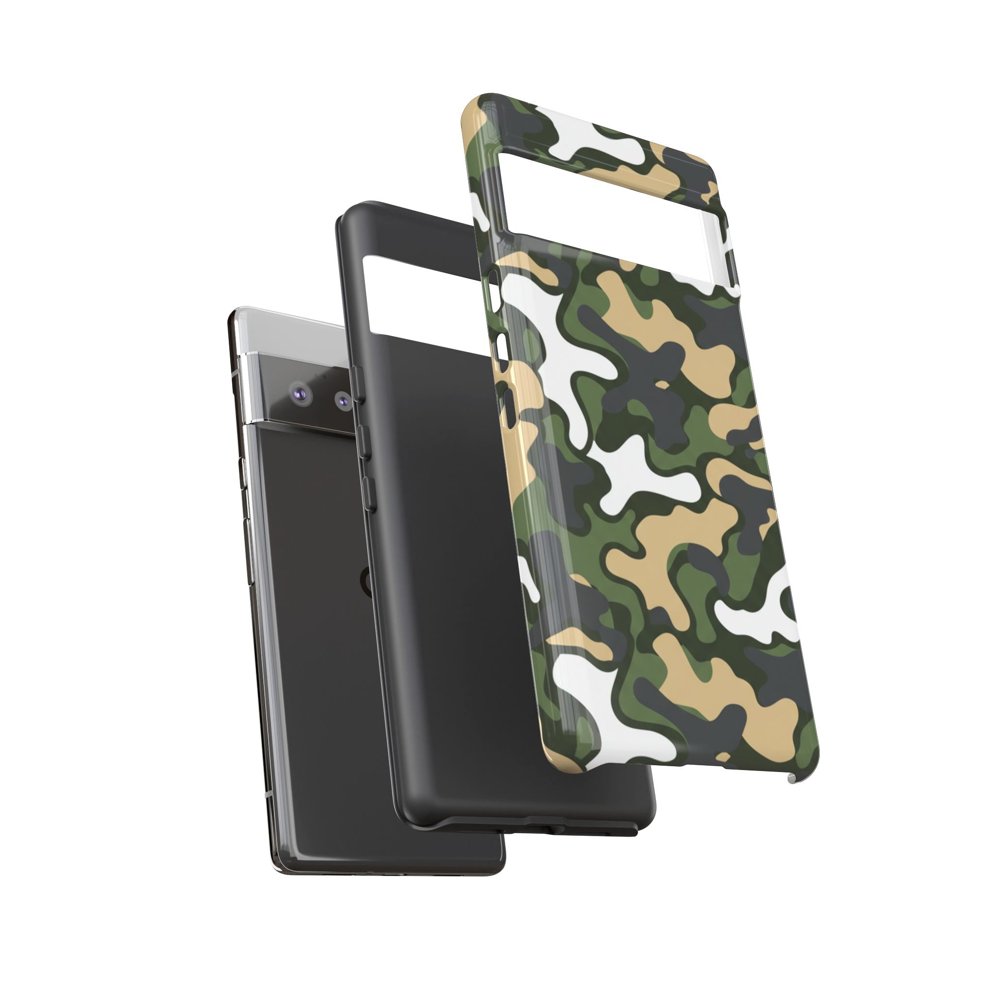 Camouflage Tough Phone Case — Military Camo Protective Cover