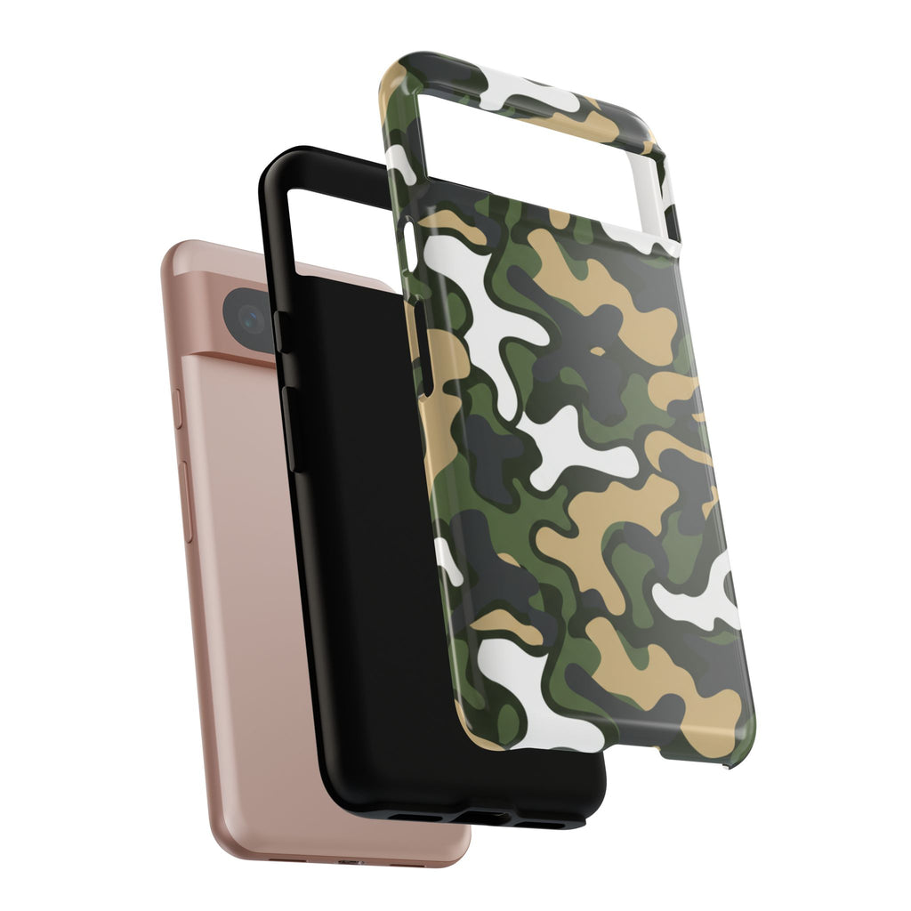 Camouflage Tough Phone Case — Military Camo Protective Cover