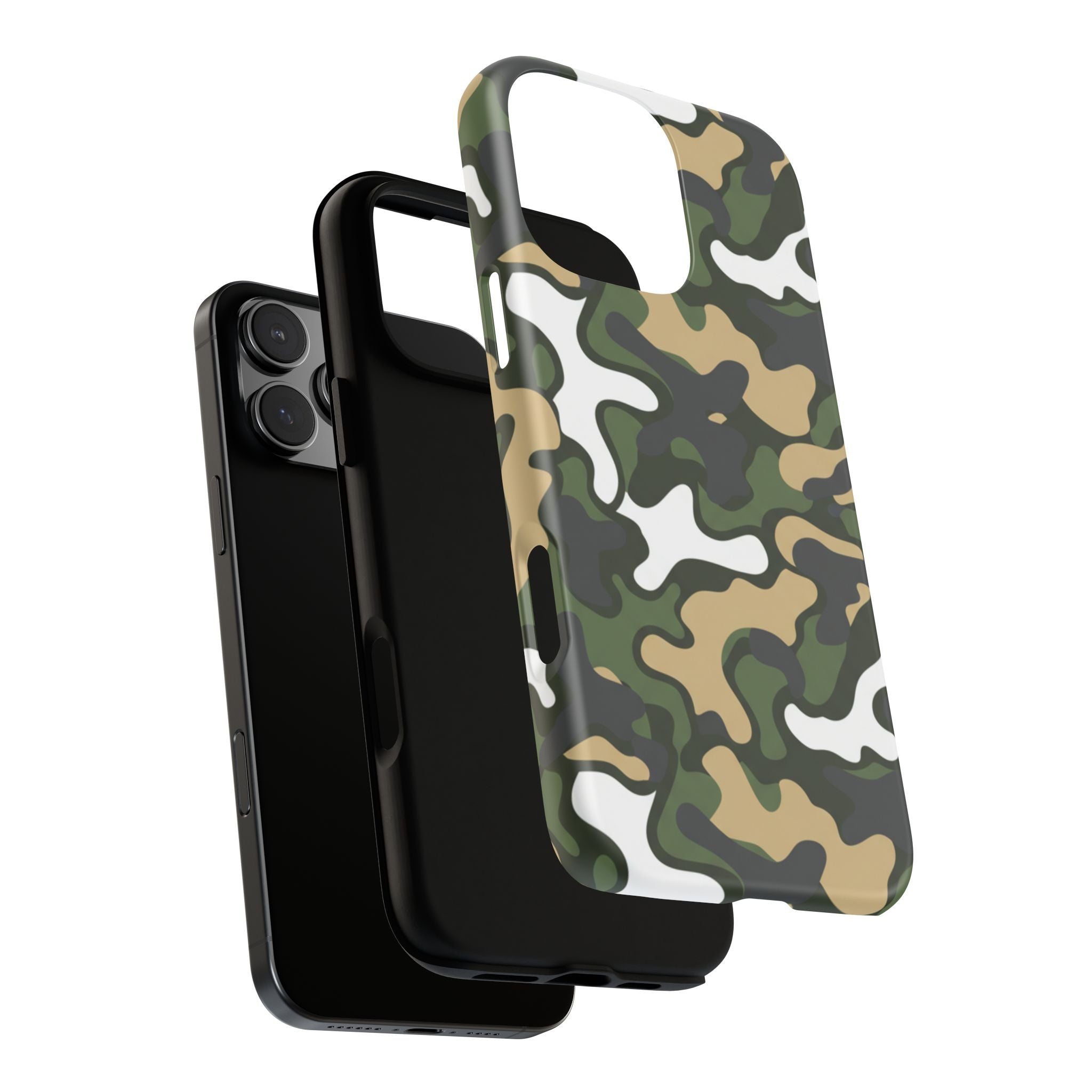 Camouflage Tough Phone Case — Military Camo Protective Cover