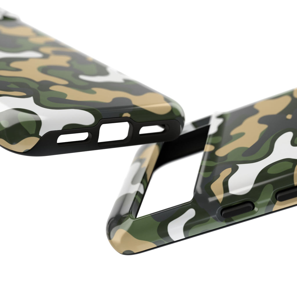 Camouflage Tough Phone Case — Military Camo Protective Cover